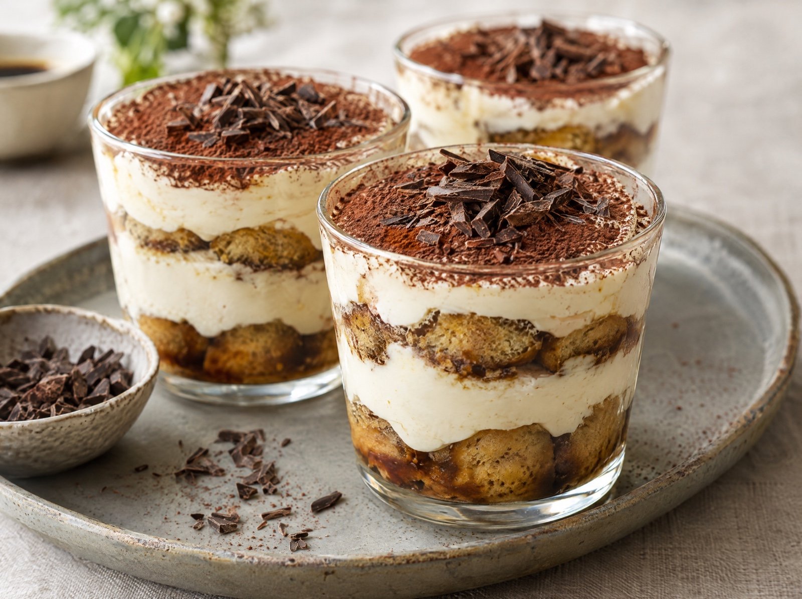Tiramisu im Glas